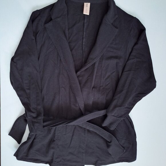 Smash + Tess Black Belted Cardigan - Picture 1 of 8